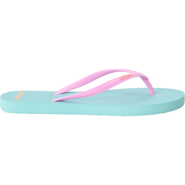 2026 Rip Curl Womens Bondi Bloom Open Toe Flip Flops 16HWOT - Light Sea Blue
